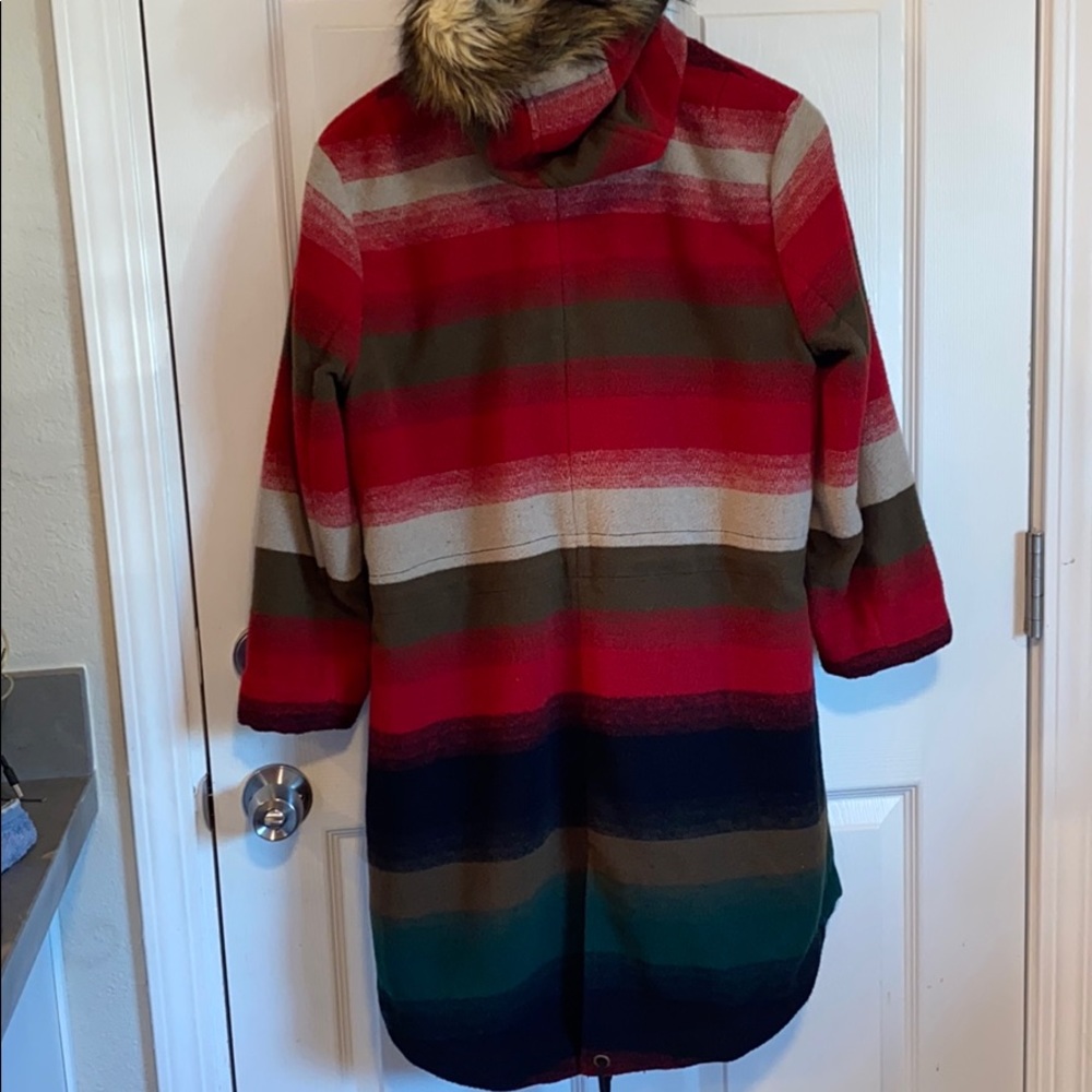 Bb Dakota Toggle Striped Jacket, Southwestern - image 5